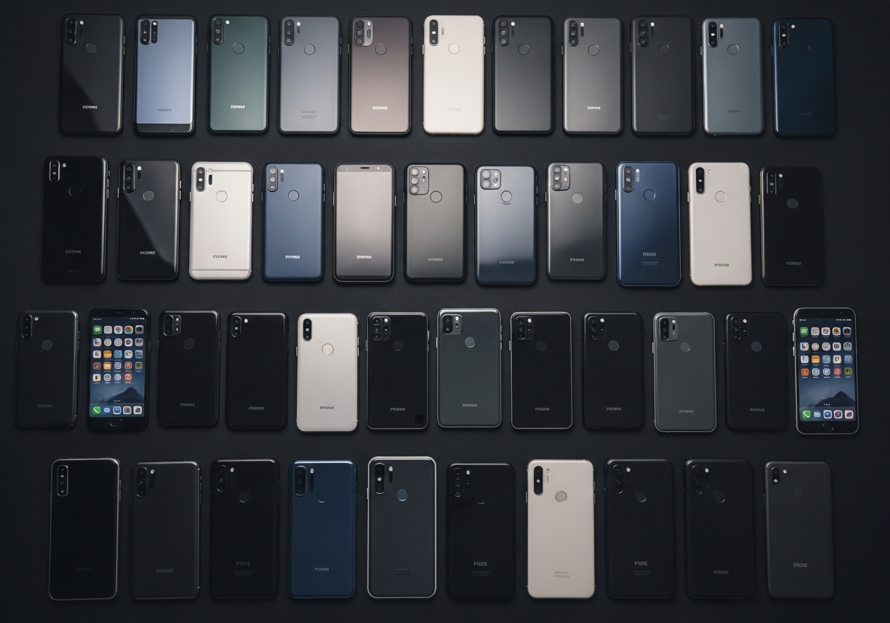 Mixed bulk smartphone inventory